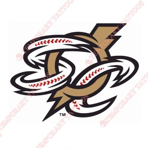 Omaha Storm Chasers Customize Temporary Tattoos Stickers NO.8204